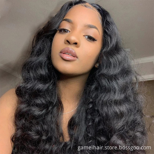 bleached knots 22 inch curly weave 360 Afro short wigs wholesale prices blonde human hair wigs